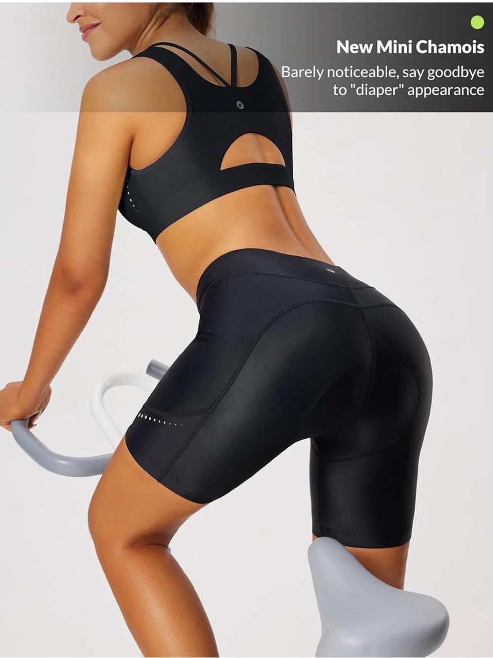 Women’s Black Bike Shorts - Comfortable High-Stretch Ride Short